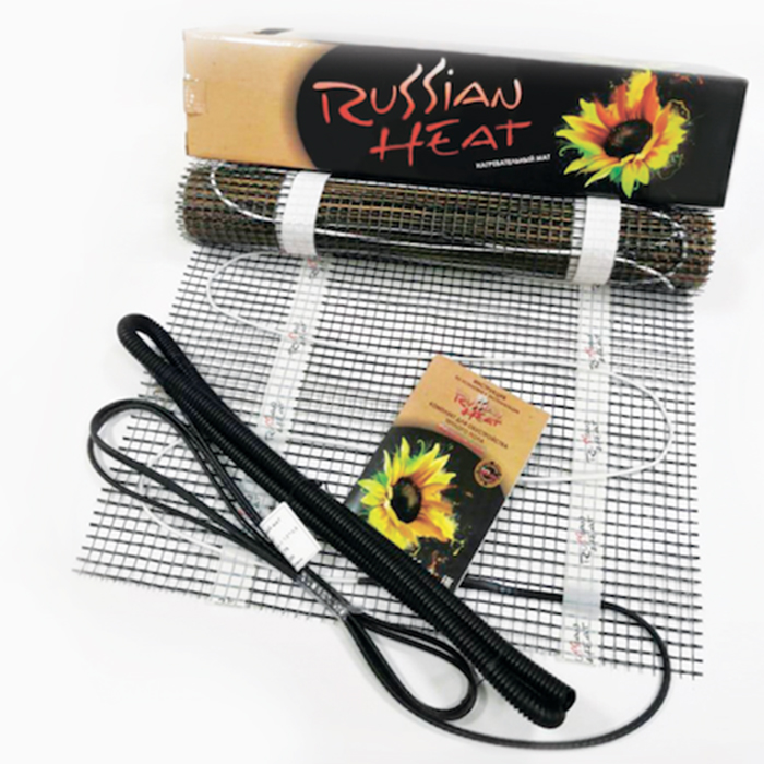 Нагревательный мини-мат двухжильный Russian Heat (0,5 кв.м.)